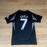 Arsenal 24/25 Black Away Shirt - SAKA 7 (Size S) Image 2