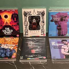 6 Arrow Blu Rays - Mint New - Special Edition/Limited Editions