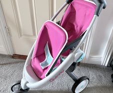 Twin doll stroller