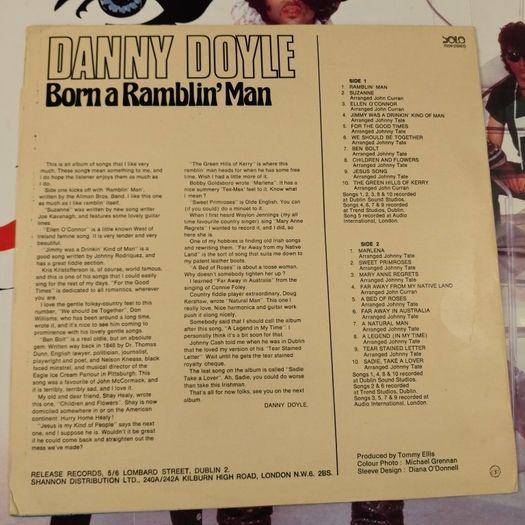 Danny Doyle - Born a ramblin' man