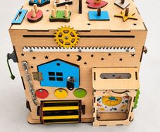 Montessori Large Wooden Montessori Cube - Quick Relocation SALE