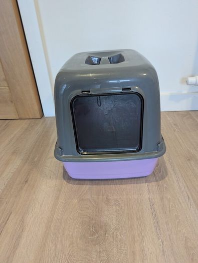 Ferplast purple cat litterbox
