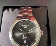Tissot PR 100 Titanium, anthracite dial FULL SET