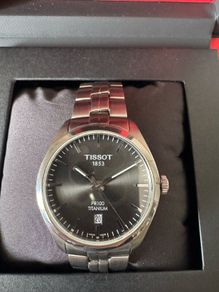 Tissot PR 100 Titanium, anthracite dial FULL SET
