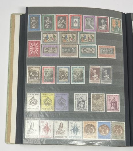 Collection: Vatican City Stamps both mint and used along with some miniature sheets on 40 pages