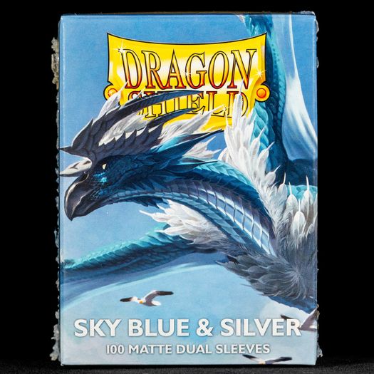 Multiple Colours Available - 1x Pack of 100 Matte Dragon Shield Card Sleeves Pokemon MTG Magic Lorcana Dual