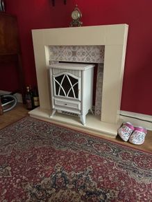 fireplace surround ( not stove ! )