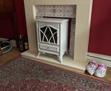 fireplace surround ( not stove ! )