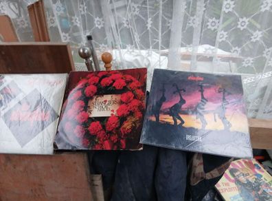 stranglers vinyl records x3