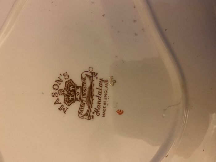 Mason's Serving Plate