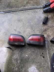 Renault Clio rear lights pair