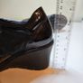 GallagHan model Claudia wedge ankle navy shoes RRP 145 euro size UK 3.5 EU 36 new & boxed SALE Image 7