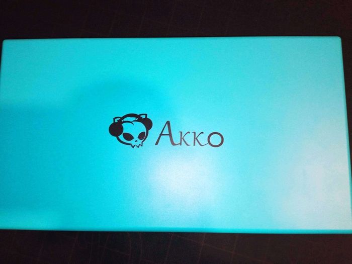 Akko Black&Cyan 197 ASA PBT Keycap Set ISO+ANSI