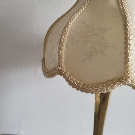Vintage solid brass lamp