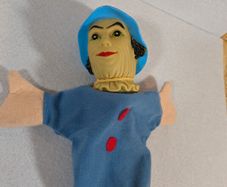Vintage Wizard of Oz hand puppet