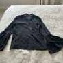 Stella McCartney Black Silk Blouse EU 40 Image 6