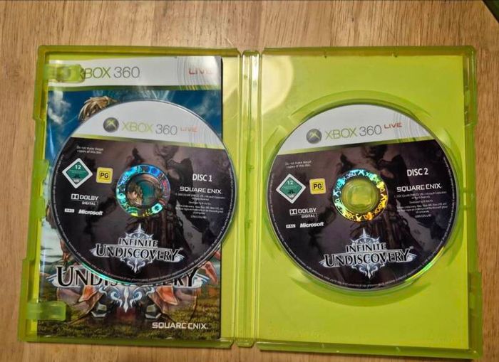 Infinite Undiscovery Xbox 360 PAL CIB complete 2 discs, manual