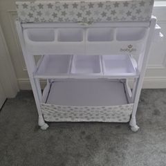 changing station and bath