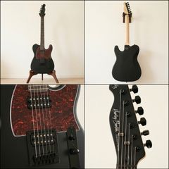 Electric guitar left hand
