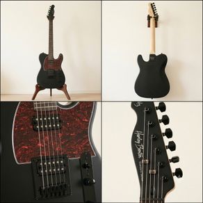 Electric guitar left hand