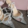 Diamond of Elizabeth Transparent High Heels Image 3