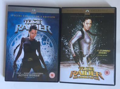 Tomb Raider (Angelina Jolie) Lara Croft: Tomb Raider [2001] & Tomb Raider: The Cradle Of Life [2003] [2xMovie DVD]