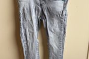 Next Skinny distressed style grey jeans