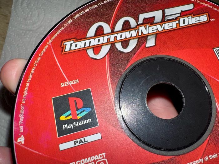 007: Tomorrow Never Dies (Disc only) PlayStation 1 Retro PS1