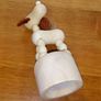 Wooden toy. Movable Puppet Figure. Dog Image 8