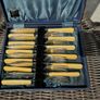 Cased set of fish knives & forks Image 6