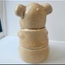 Vintage Disney Winnie the Pooh ceramic honey pot cookie jar 1988 Image 2