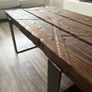 Vintage Industrial Coffee Table - 'Rough with the Smooth' Image 6