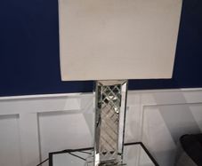 lamps x 2 with extra shades, see photos for extra shades