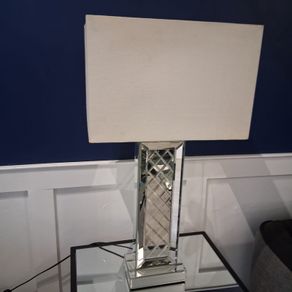 lamps x 2 with extra shades, see photos for extra shades
