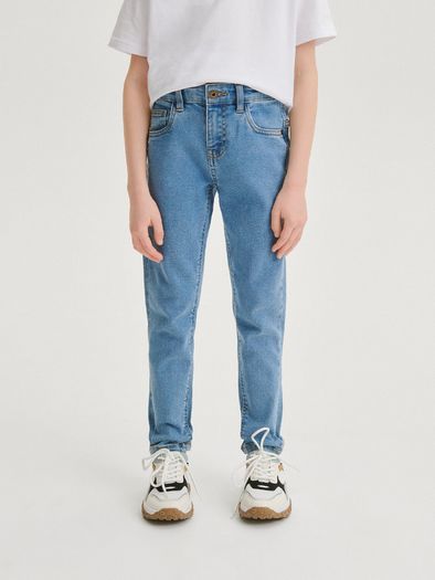 Elastic slim jeans 146 cm