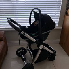 Car Seat & Pram Set with ISOFIX Base