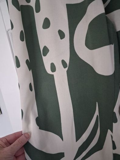 Parfois Printed Trousers - Green Ivory - M to L - BNWT RRP 39.99