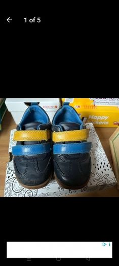 Clarks boy Shoes 6/5 H