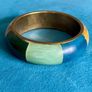 Vintage brass bone bracelet Image 3