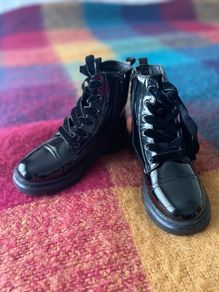 Mark & Spencer Kids Black Boots Uk 13