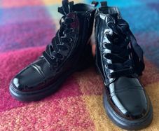 Mark & Spencer Kids Black Boots Uk 13
