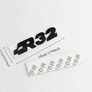 Golf Metal Emblem Sticker for Car , Rear Trunk Badge for Golf Model Image 5