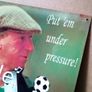 Italia 90 Jack Charlton sign, Jackie's army, memorabilia tin metal sign Image 10
