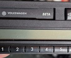 VW Blaupunkt Beta Cassette Radio