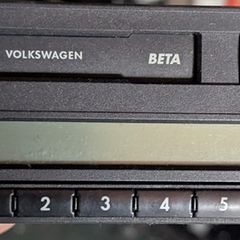 VW Blaupunkt Beta Cassette Radio