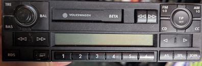 VW Blaupunkt Beta Cassette Radio