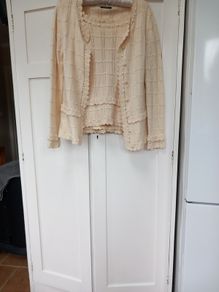 Rodier Cream Twin Set M