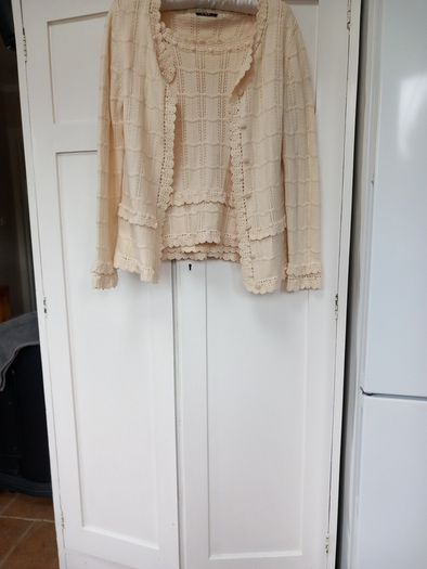 Rodier Cream Twin Set M