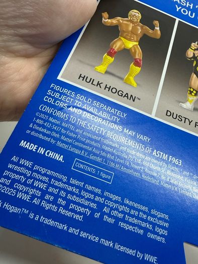 WWE Superstars Logan Paul Action Figure LJN Style Chase Black Card