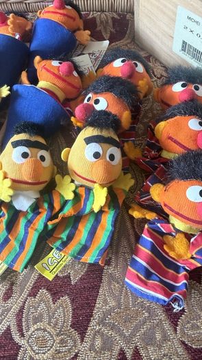 Ernie and Bert Puppets